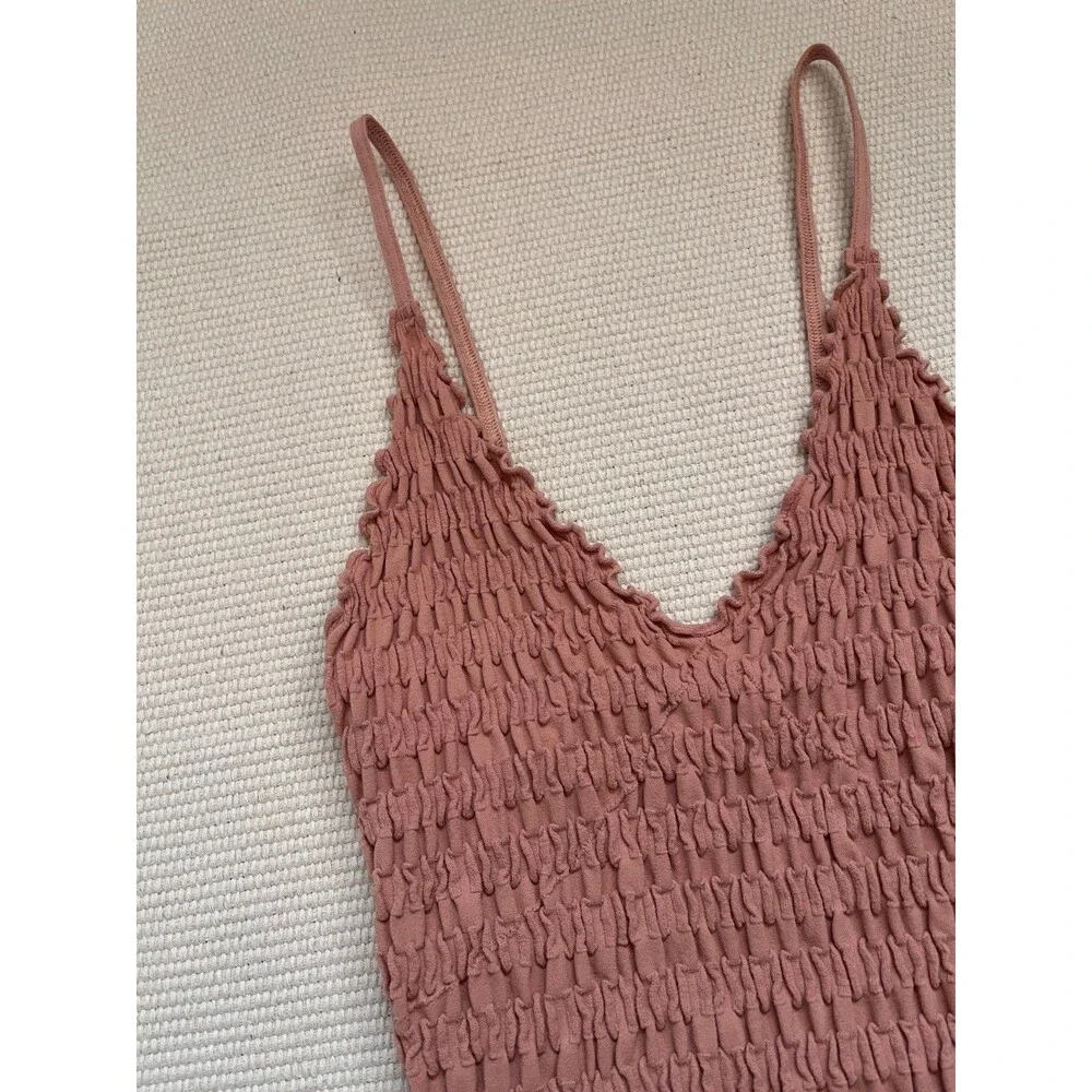Free People Pucker Up Seamless Cami in Pink Size XS/S